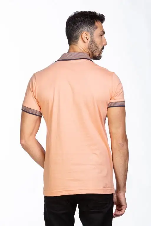 Camisa Polo Masculina Head Free Básica Gola Detalhe Premium