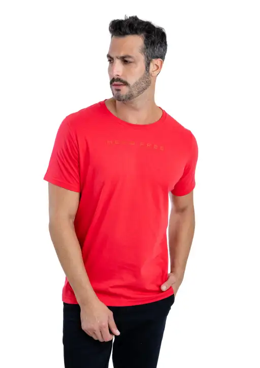 Camiseta Masculina Head Free Authentic Brand