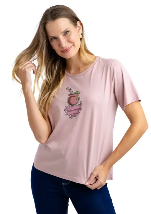 Tshirt Feminina Estanciera Mate Amargo