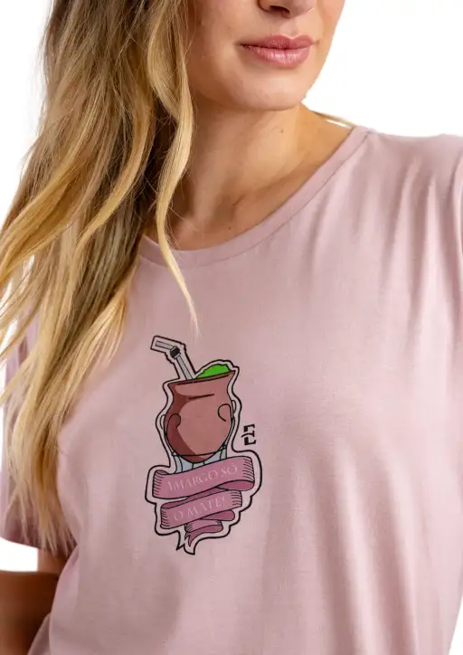 Tshirt Feminina Estanciera Mate Amargo