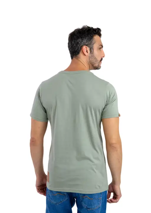 Camiseta Masculina Estanciero Cavalo Verde Oliva