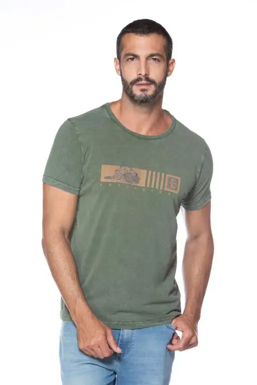 Camiseta Masculina Estanciero Trator Agro