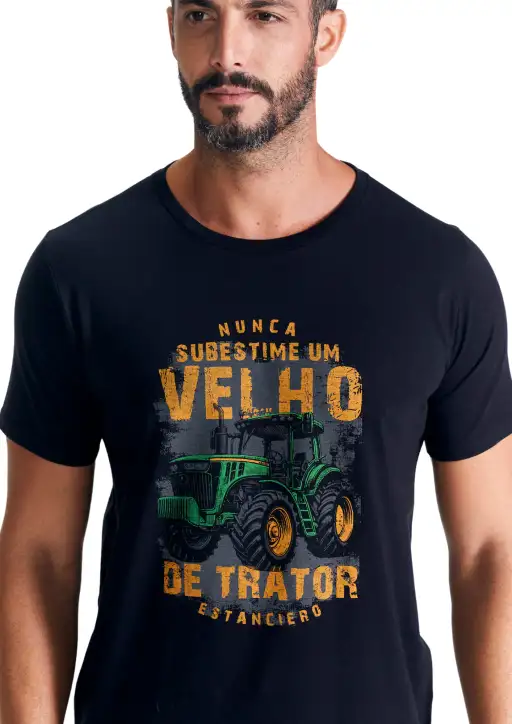 Camiseta Masculina Estanciero Trator