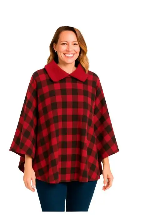 PONCHO FEMININO ESTANCIERO 