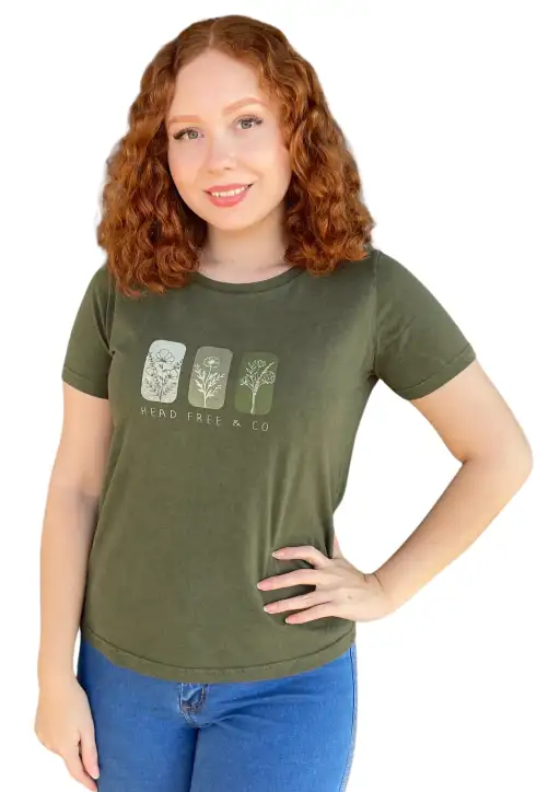 Tshirt Feminina Head Free & Co