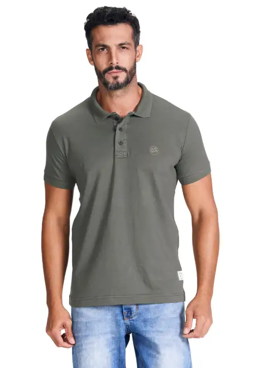 Camisa Polo Masculina Head Free Básica