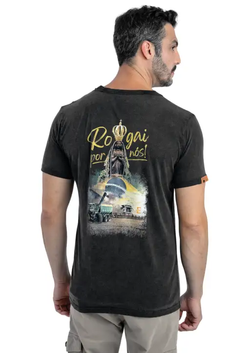 Camiseta Masculina Estanciero Nossa Senhora