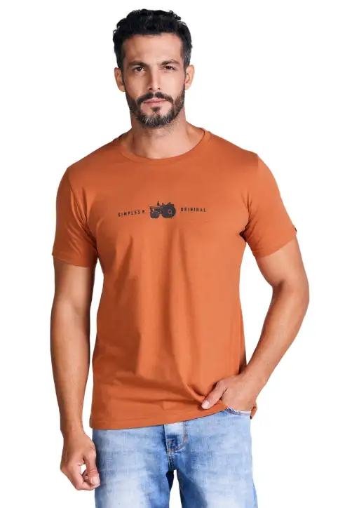 Camiseta Masculina Estanciero Simples e Original 