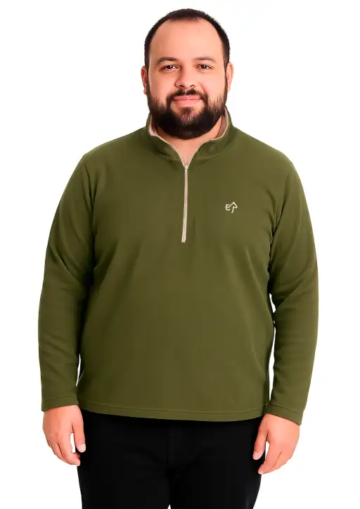 Blusa Soft Bicolor Plus Size Estanciero