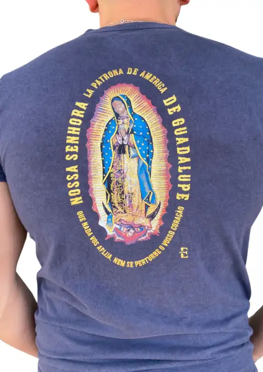 Camiseta Masculina Estanciero Nossa Senhora de Guadalupe 