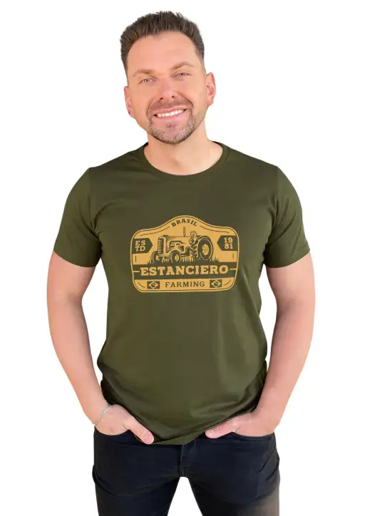 Camiseta Masculina Estanciero Farming