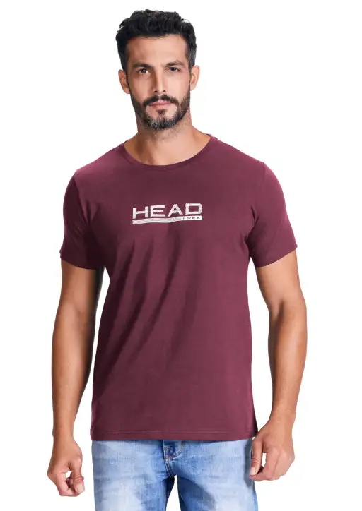 Camiseta Masculina Head Free Relevo