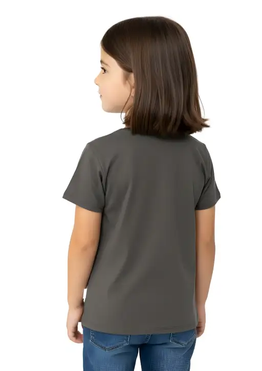 Shirt Infantil Feminina Estanciera Vaquinha Com Lacinho 