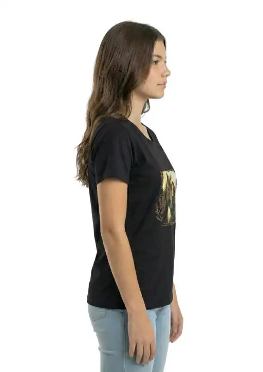 Shirt Feminina Estanciera Menina e Cavalo Juvenil