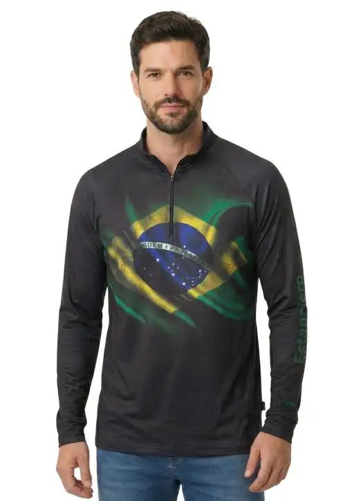 Camiseta Manga Longa Proteção UV50+ Estanciero V18