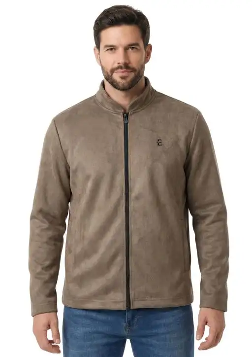  Jaqueta Suede Masculina Estanciero Gola Padre