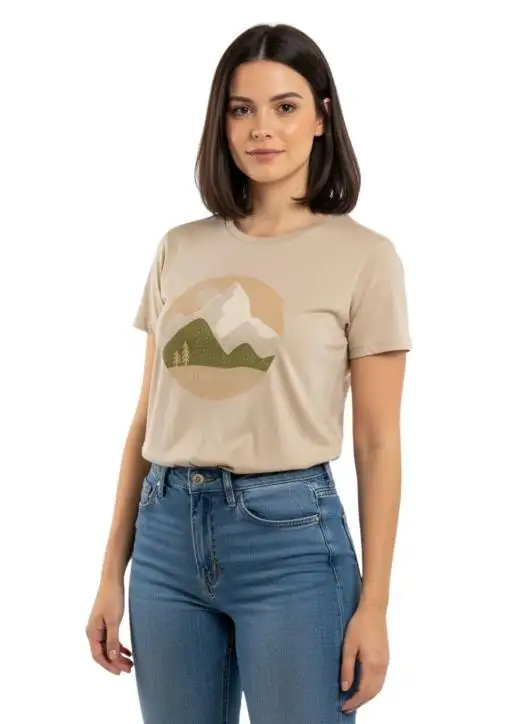 Shirt Feminina Head Free Montanhas do Amanhecer