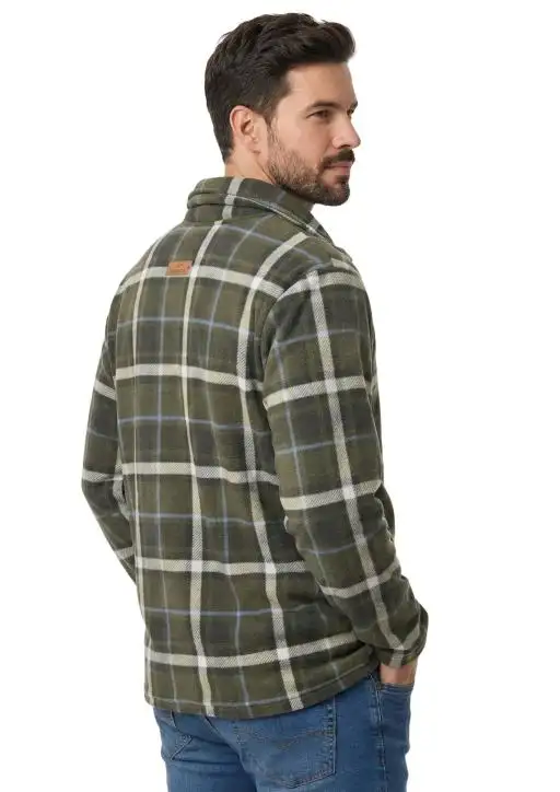 Jaqueta Sherpa Masculina Estanciero Xadrez Forrada