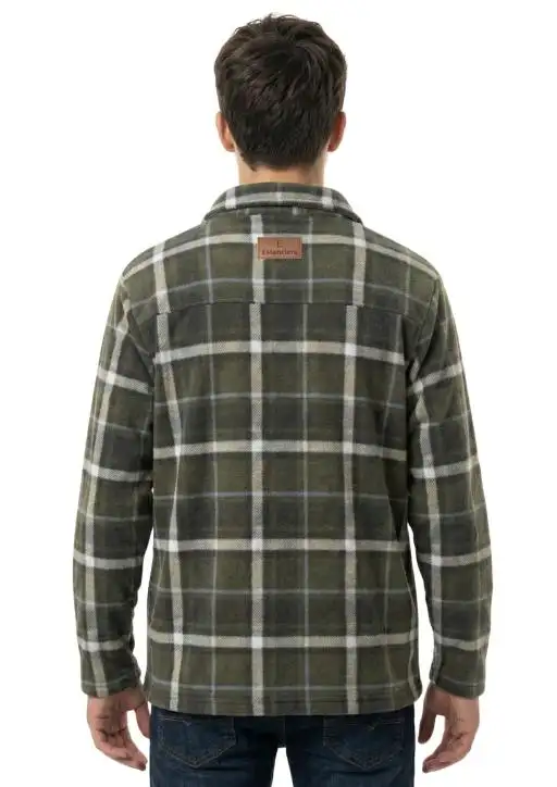 Jaqueta Peluciada Sherpa Masculina Estanciero Juvenil 