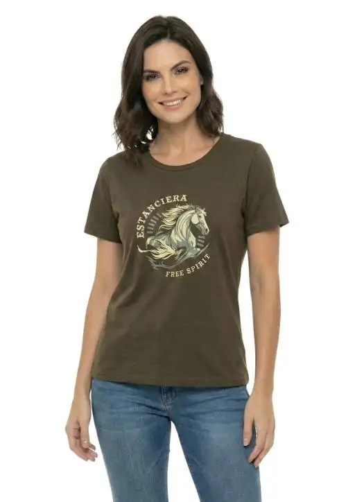 Shirt  Oversized Feminina Estanciera Free Spirit