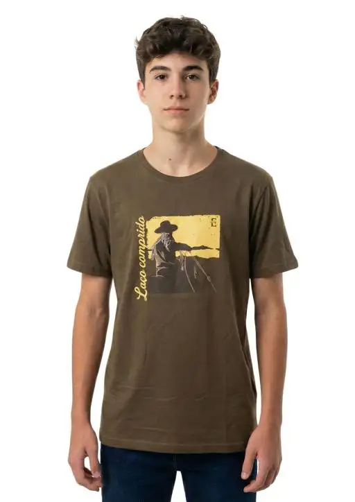 Camiseta Juvenil Estanciero Border Collie