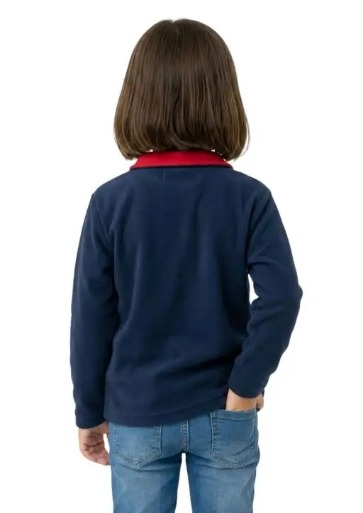 Blusa Soft Fleece Bicolor Feminino Estanciero Infantil
