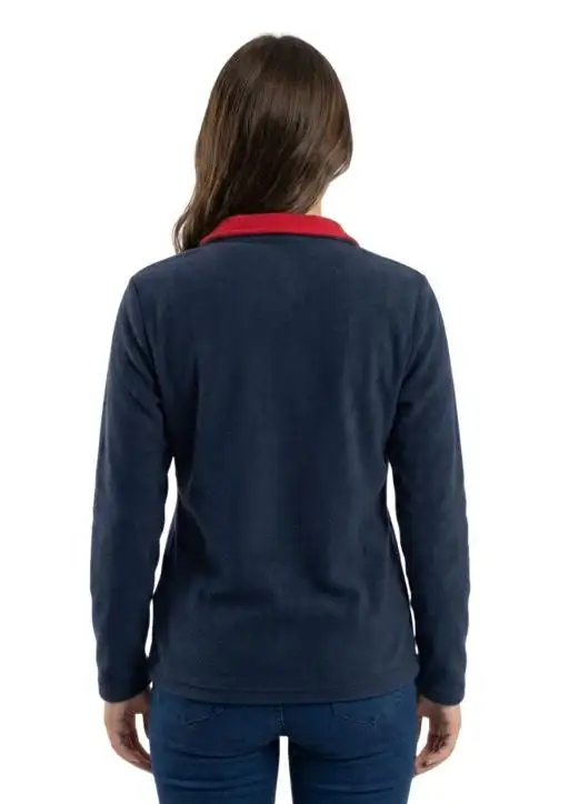 Blusa Soft Fleece Bicolor Feminino Estanciero Juvenil