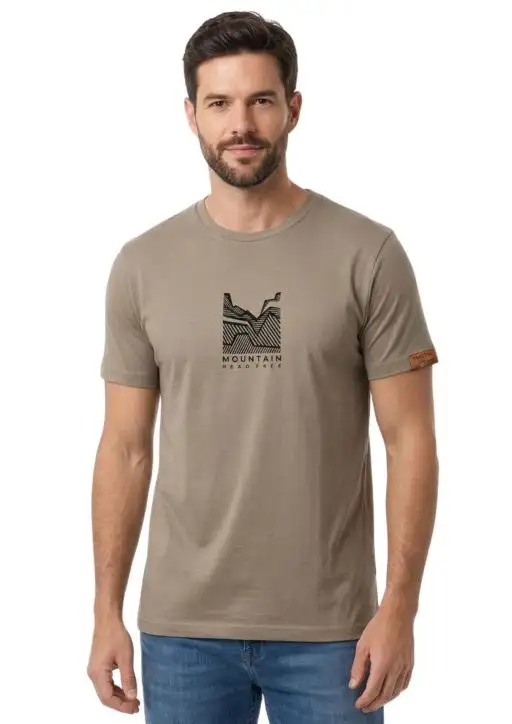 Camiseta Masculina Head Free Mountain