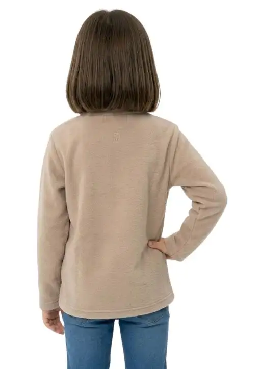 Blusa Fleece Microsoft Infantil Feminino Estanciera 